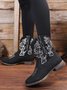 Retro Ethnic Embroidered Cowboy Cowboy Boot