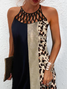 Leopard Crew Neck Loose Shorts