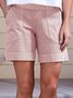 Casual Loose Cotton Shorts