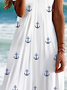 Loose Jersey V Neck Shorts