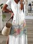 Loose Jersey Casual Maxi