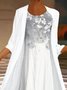 Floral Fit Jersey Maxi