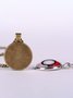 I'm Fina Graffiti Cat Time Jewel Necklace