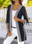 Casual Loose Others Cardigans