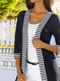 Casual Loose Others Cardigans