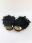 Women Autumn Party Halloween Party Closed Toe Plus Size Slip On Warmth Toe-covered Slippers Living Room Slippers