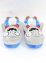 Striped Winter Party Split Joint Party Fabric Fabric Hot List Toe-covered Slippers Living Room Slippers for Women