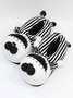 Striped Winter Party Split Joint Party Fabric Fabric Hot List Toe-covered Slippers Living Room Slippers for Women