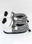Striped Winter Party Split Joint Party Fabric Fabric Hot List Toe-covered Slippers Living Room Slippers for Women