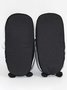 Striped Winter Party Split Joint Party Fabric Fabric Hot List Toe-covered Slippers Living Room Slippers for Women
