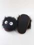 Women Autumn Party Halloween Party Closed Toe Plus Size Slip On Warmth Toe-covered Slippers Living Room Slippers