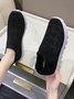 Geometric Lightweight Soft Sole Non-Slip Flyknit Sneakers