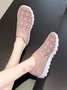 Geometric Lightweight Soft Sole Non-Slip Flyknit Sneakers