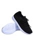Plain Color Simple Casual Soft Flyknit Sneakers