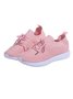 Plain Color Simple Casual Soft Flyknit Sneakers