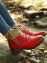 Casual Simple Plain Upgraded Martin Combat Combat Boots
