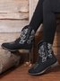 Retro Ethnic Embroidered Cowboy Cowboy Boot