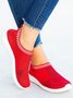 All Season Elastic Athletic Slip-On Sneakers Plus Sizes