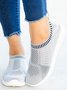 All Season Elastic Athletic Slip-On Sneakers Plus Sizes