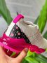 Printed Panel Lightweight Flyknit Air-Cushioned Sneakers