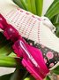 Printed Panel Lightweight Flyknit Air-Cushioned Sneakers