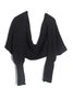 Simple Casual Shawl Sleeves Integrated Scarf