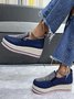 Rhinestone Side Zip Platform Shoes