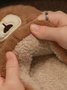 Cartoon Bear Shape Non-slip Warm Home Slippers