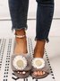Daisy Furry Home Slippers One Size Small