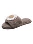 Daisy Furry Home Slippers One Size Small