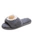 Daisy Furry Home Slippers One Size Small