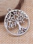 DIY Tree of Life Pattern Pendants Bracelets Necklaces Jewelry Accessories Thanksgiving Christmas Gifts
