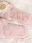 Daisy Furry Home Slippers One Size Small