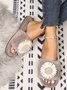 Daisy Furry Home Slippers One Size Small
