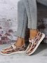 Boho Canvas Ethnic Flats