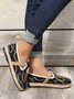 Bohemian Ethnic Style Geometric Straw Sole Portable Shoe