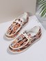 Boho Canvas Ethnic Flats