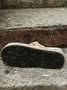 Bohemian Ethnic Style Geometric Straw Sole Portable Shoe