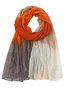 Casual Bali Gradient Pattern Scarf Silk Shawl Scarf