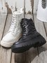 Down Panel Thermal Biker Boots