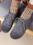 Vintage Flat Casual Shoes