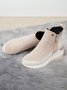 Faux Suede Panel Sports Booties