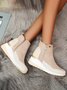 Faux Suede Panel Sports Booties