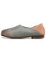 Vintage Casual Patchwork Flats