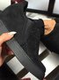Lightweight Comfort Rhinestone Wedges Footwear