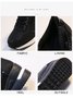 Leopard Gold Solid Color Cutout Mesh Casual Sneakers