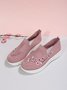 Floral Embroidered Flyknit Sneakers