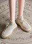 Plus Size Size Strap Mesh Fabric Sneakers