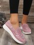 Floral Embroidered Flyknit Sneakers