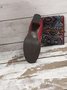 Vintage Ethnic Patchwork Floral Chunky Heel Boots